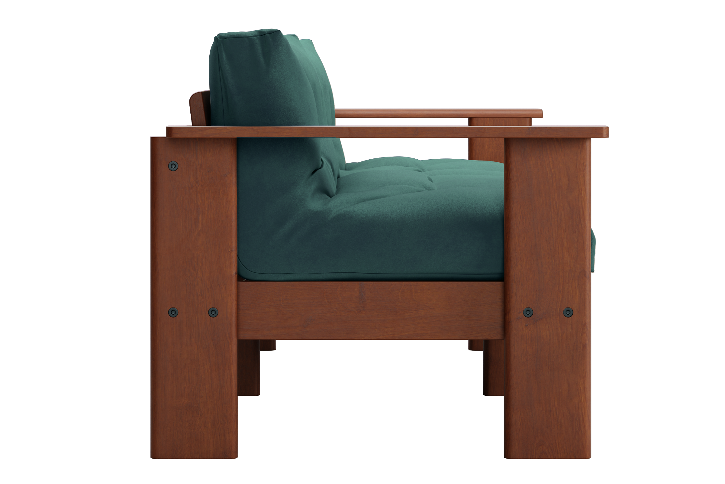 The Bacana Loveseat in Recycled Velvet