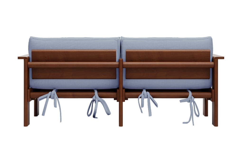 The Bacana Loveseat in Hemp