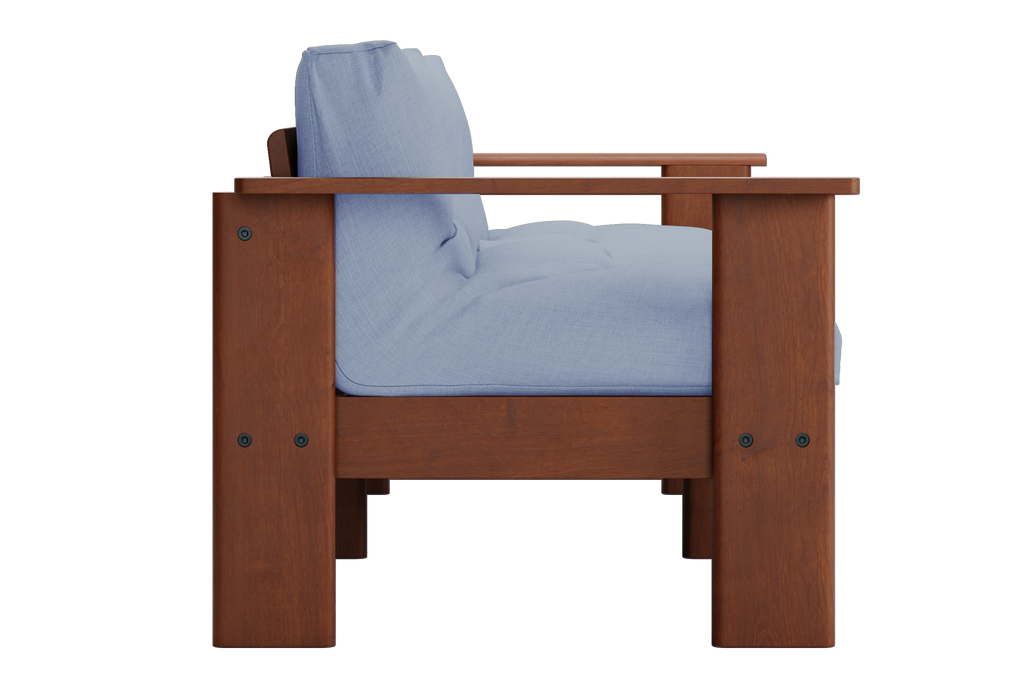 The Bacana Loveseat in Hemp