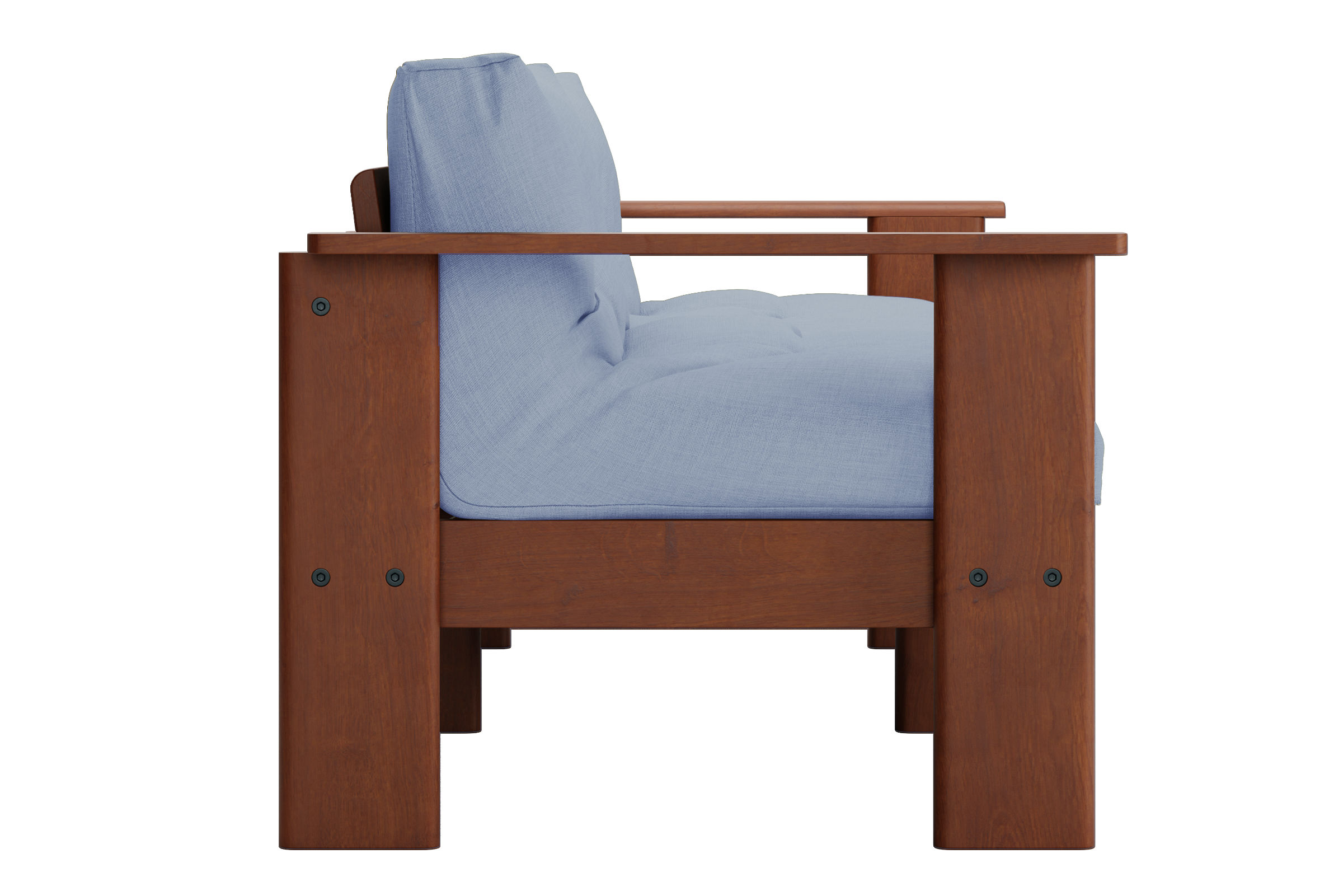 The Bacana Loveseat in Hemp