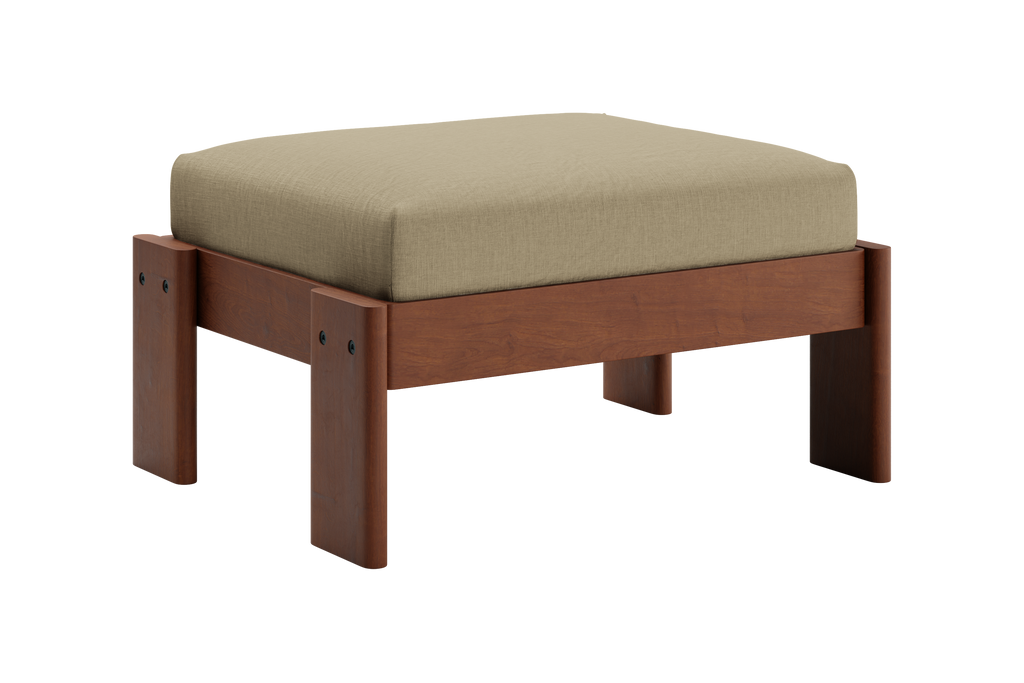 The Bacana Ottoman in Upcycled Poly