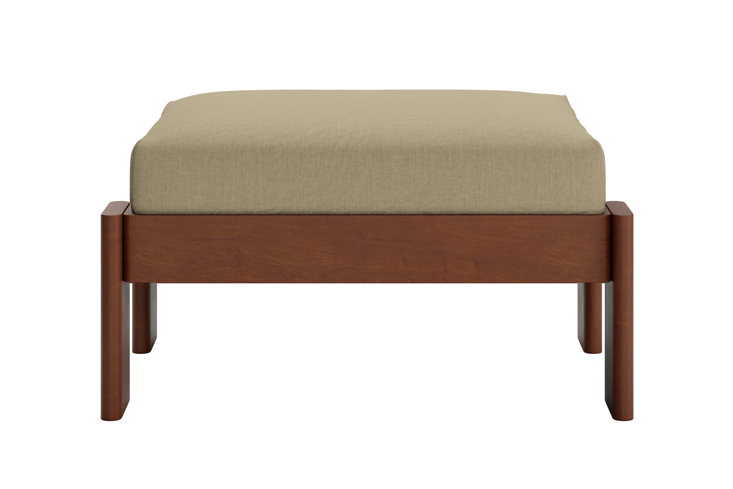 The Bacana Ottoman in Upcycled Poly