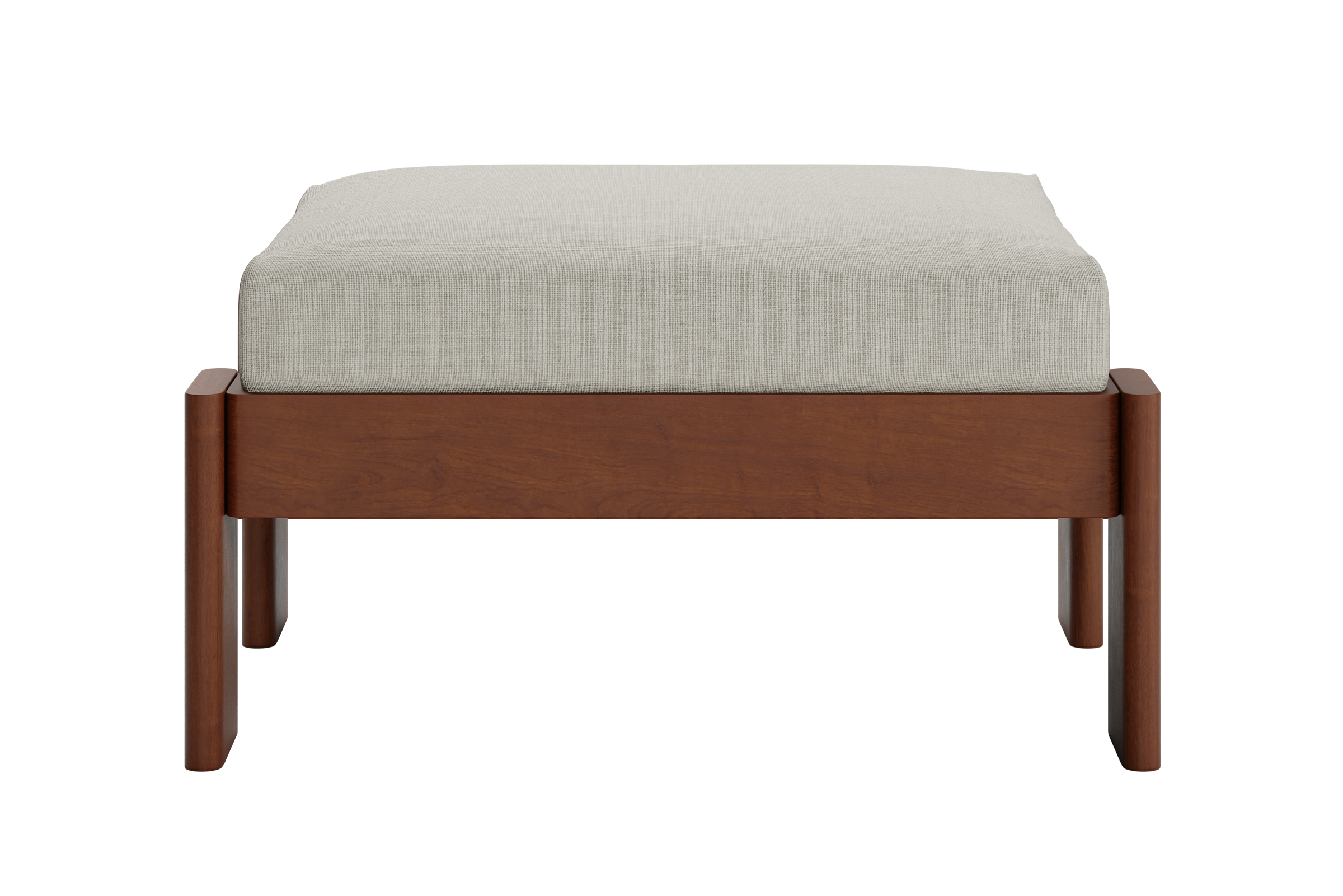 The Bacana Ottoman in Hemp