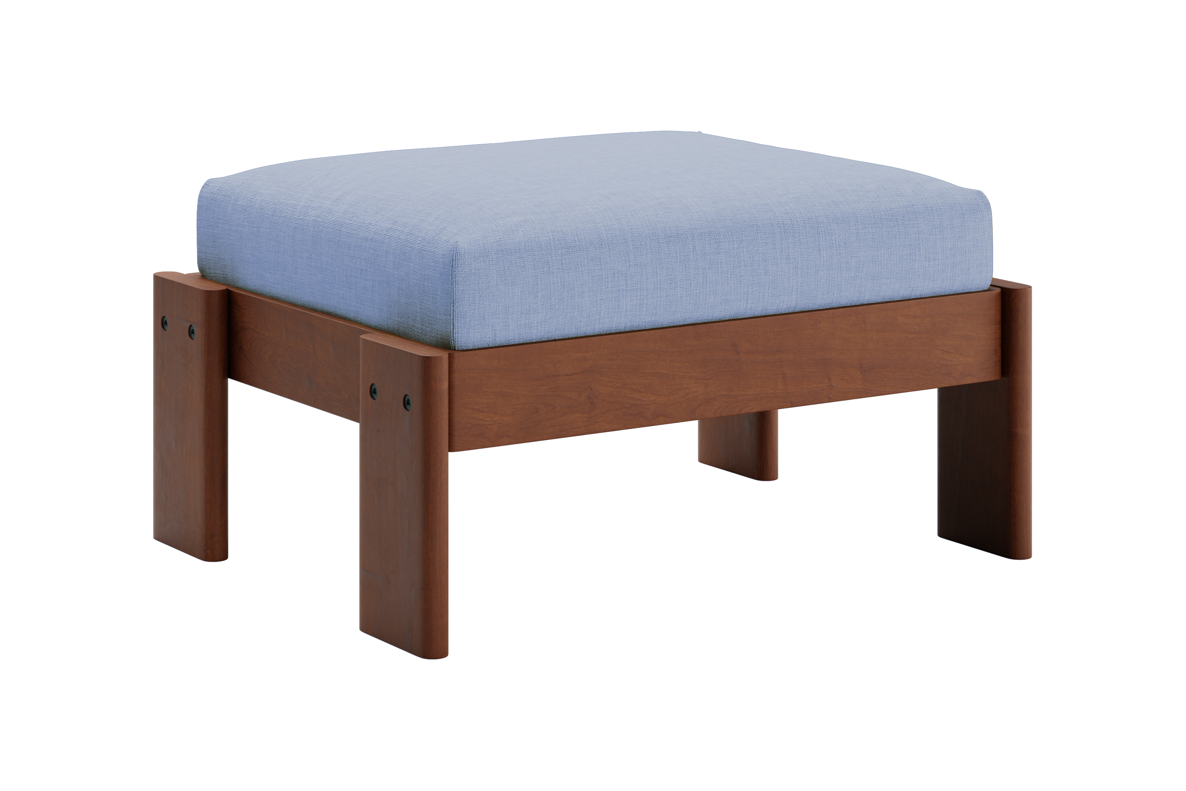 The Bacana Ottoman in Hemp
