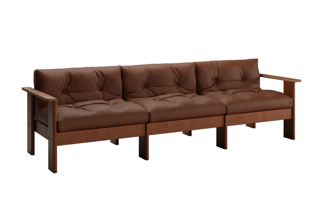 The Bacana Sofa in Cactus Leather