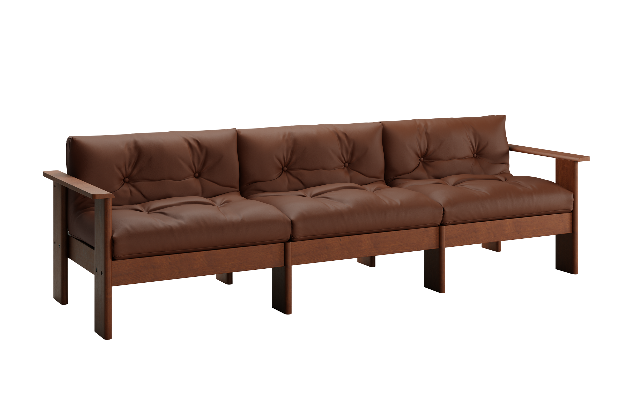 The Bacana Sofa in Cactus Leather