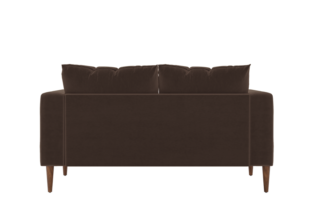 The Essential Loveseat Sectional in Recycled Velvet