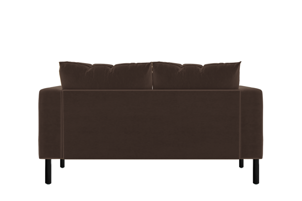 The Essential Loveseat Sectional in Recycled Velvet