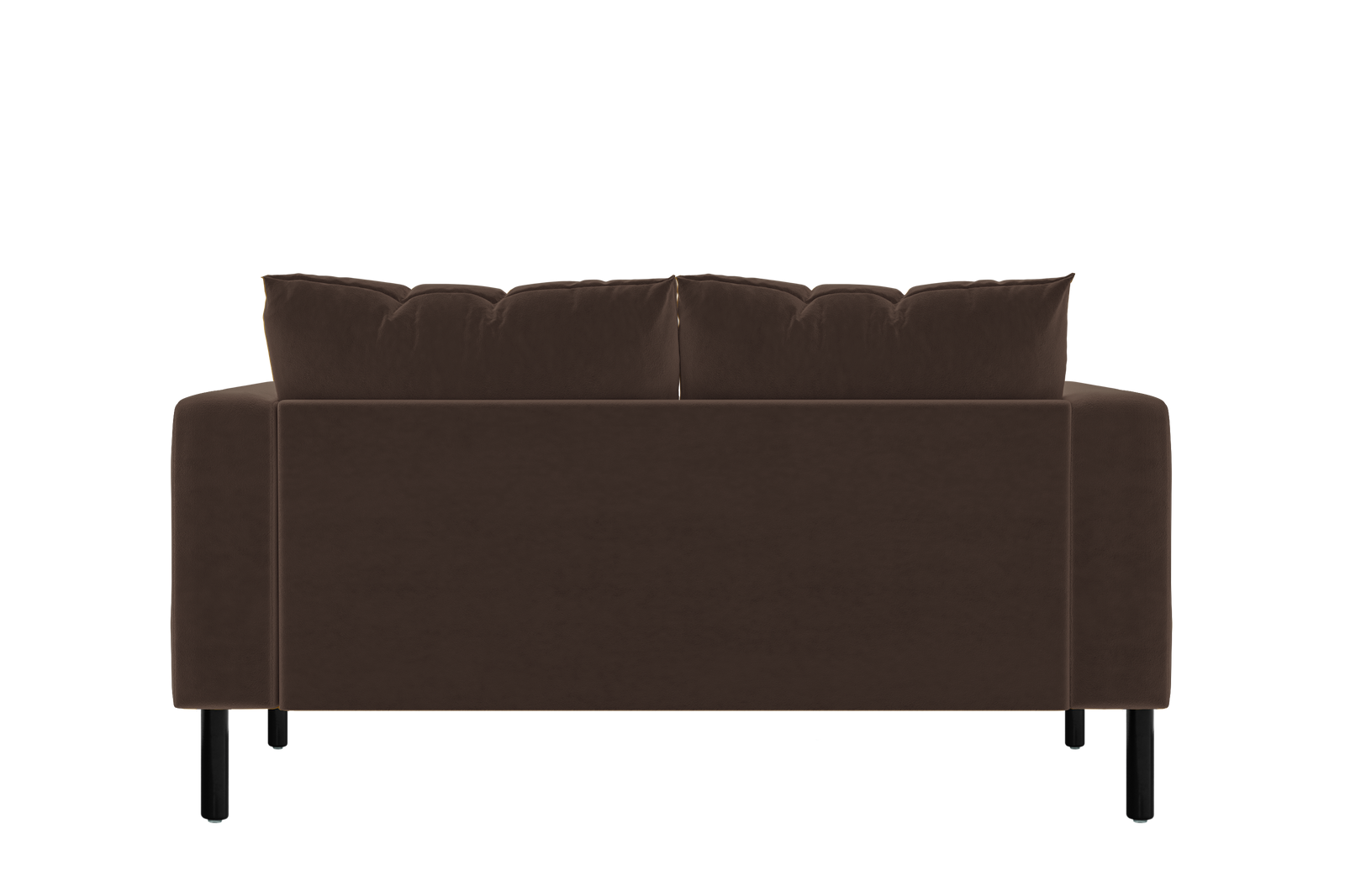 The Essential Loveseat Sectional in Recycled Velvet