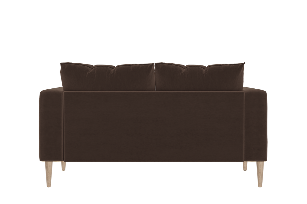 The Essential Loveseat Sectional in Recycled Velvet