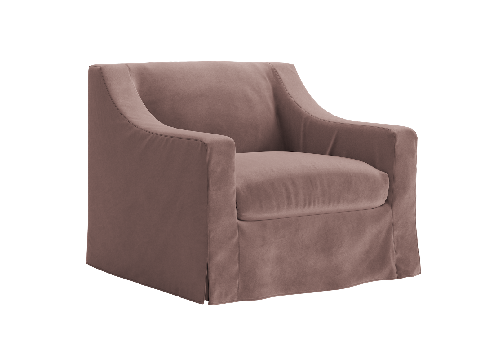 The Evergreen Chair in Recycled Velvet