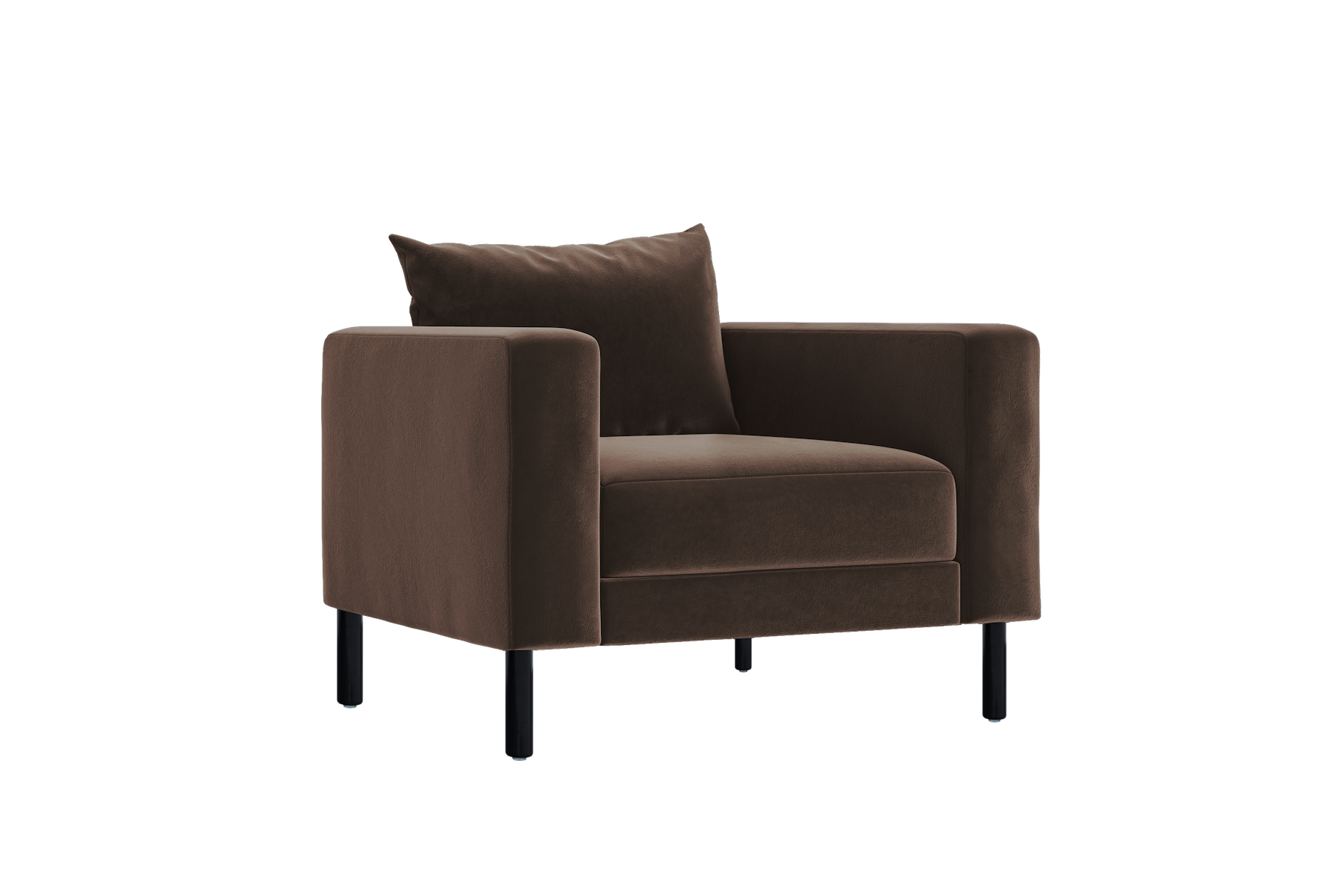The Essential Club Chair in Recycled Velvet