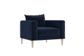 The Essential Club Chair in Recycled Velvet