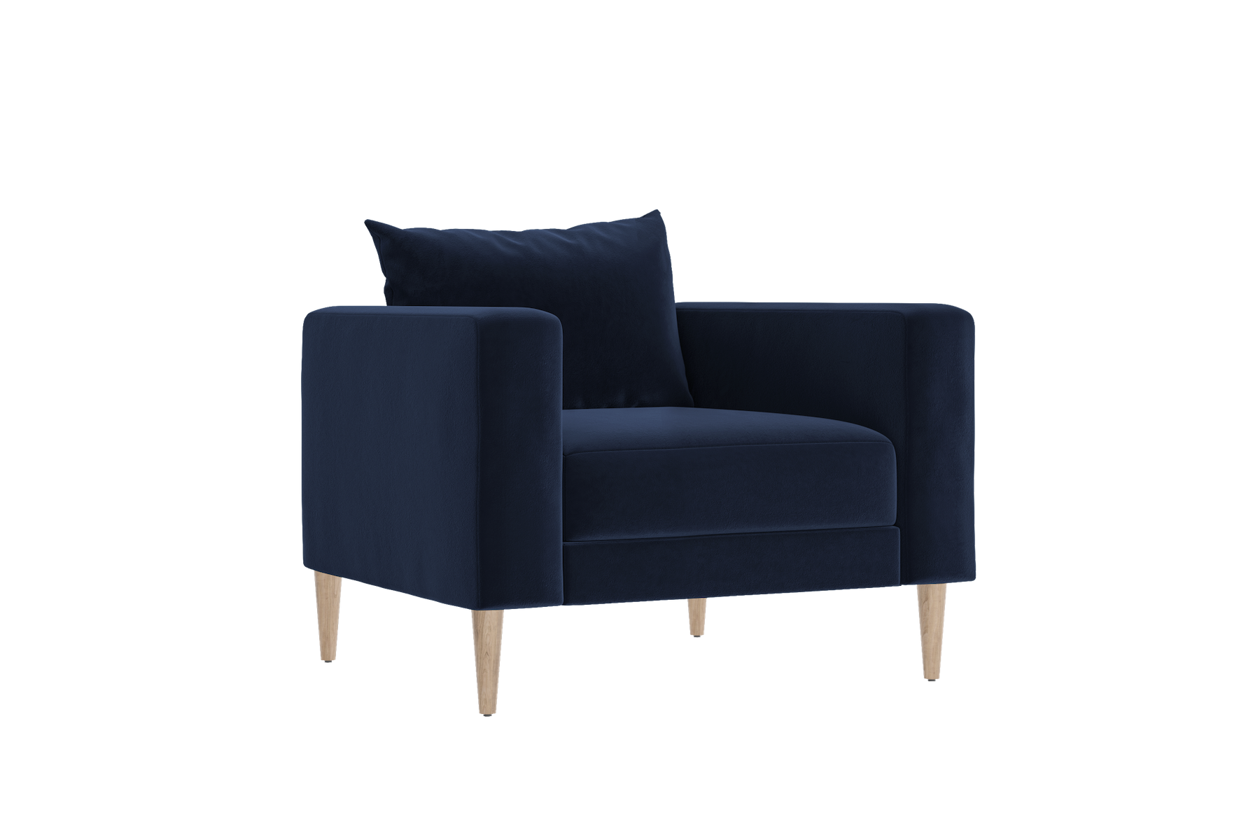 The Essential Club Chair in Recycled Velvet