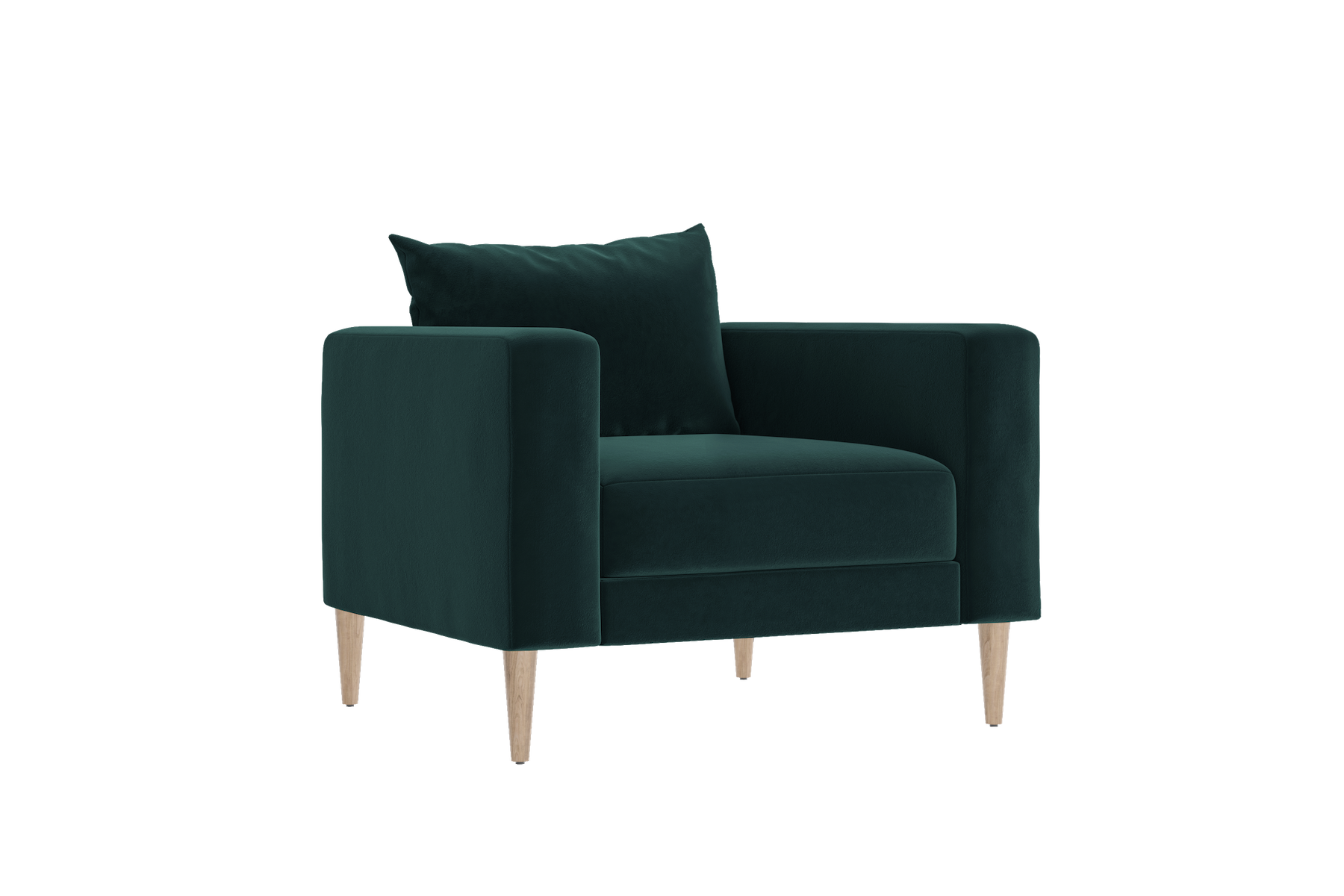 The Essential Club Chair in Recycled Velvet