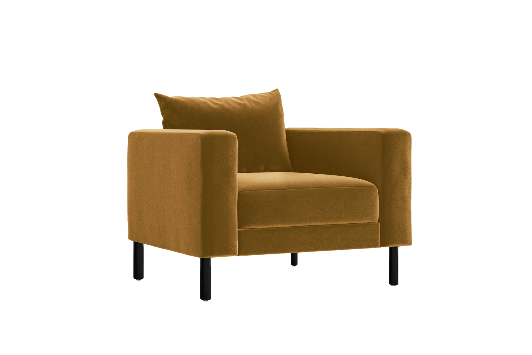 The Essential Club Chair in Recycled Velvet