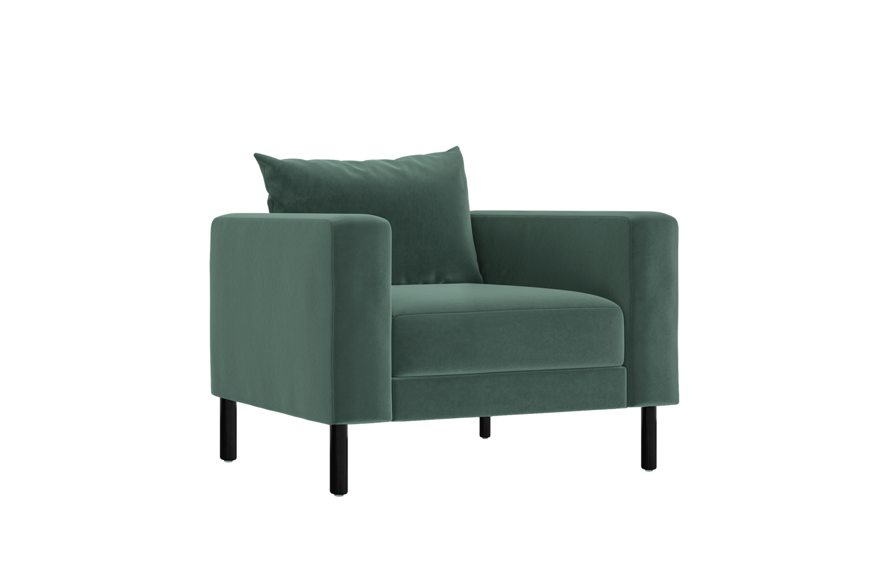 The Essential Club Chair in Recycled Velvet
