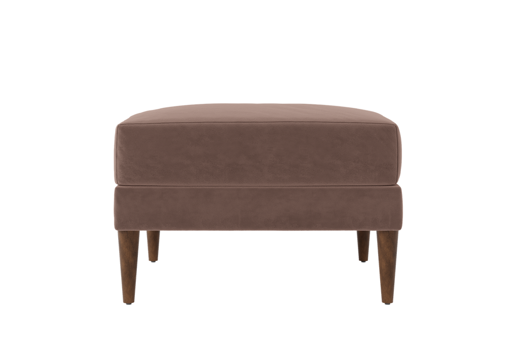 The Essential Ottoman in Recycled Velvet