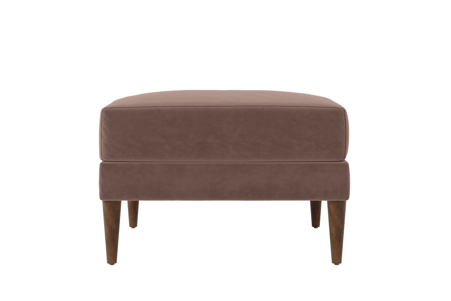 The Essential Ottoman in Recycled Velvet
