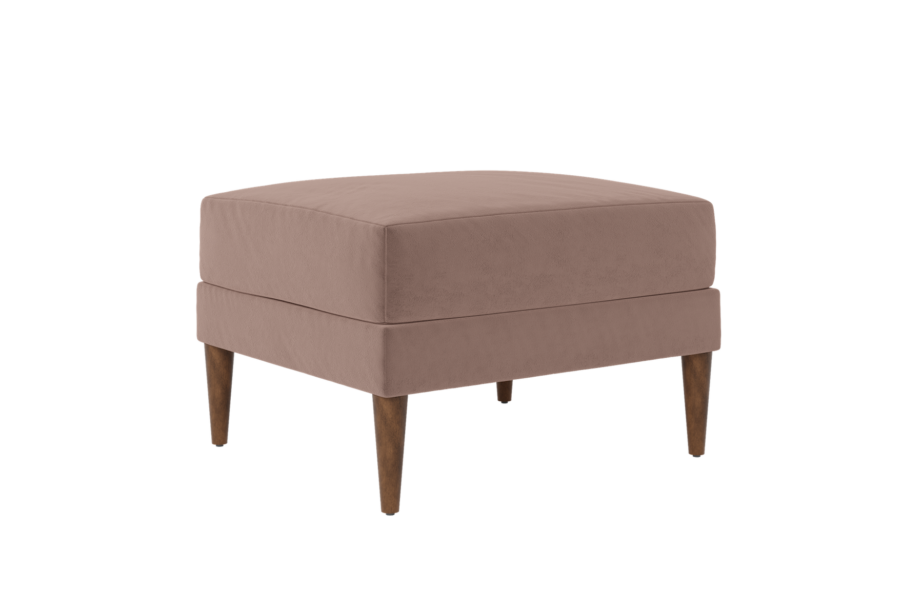 The Essential Ottoman in Recycled Velvet