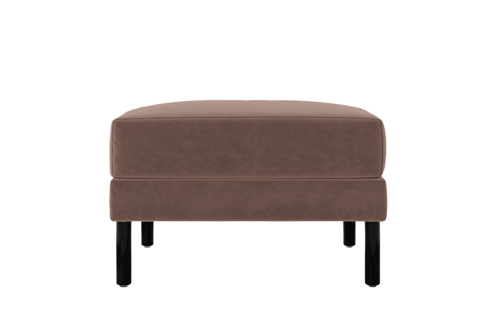 The Essential Ottoman in Recycled Velvet
