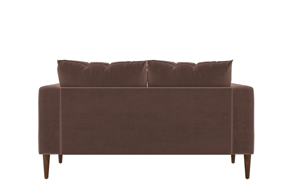 The Essential Loveseat Sectional in Recycled Velvet