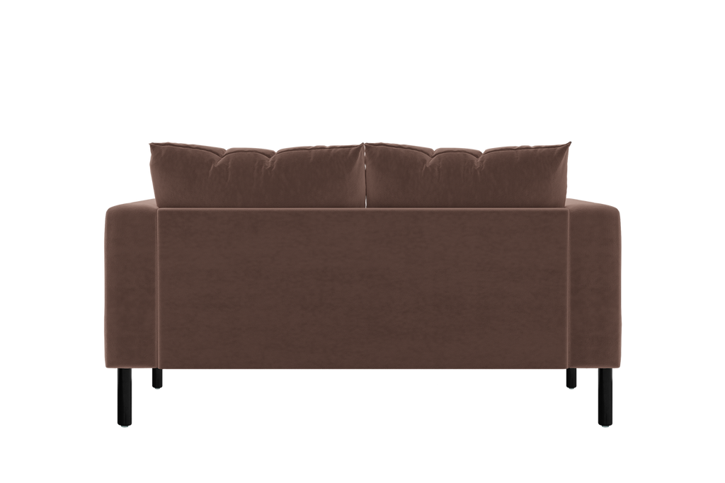 The Essential Loveseat Sectional in Recycled Velvet