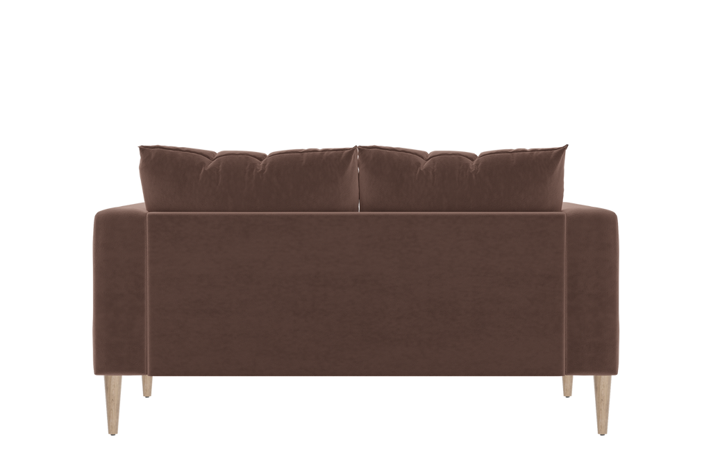 The Essential Loveseat Sectional in Recycled Velvet