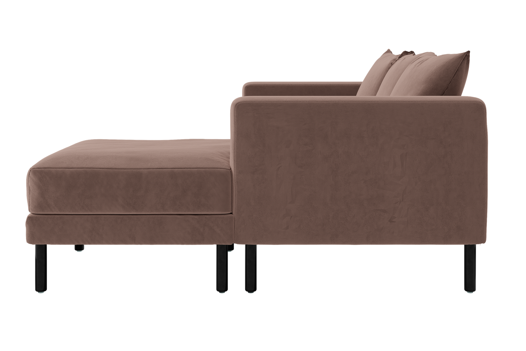 The Essential Sectional in Recycled Velvet
