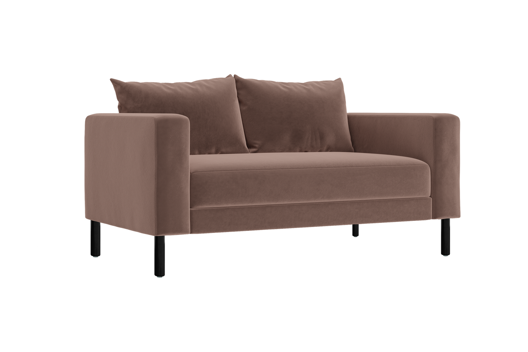 The Essential Loveseat in Recycled Velvet