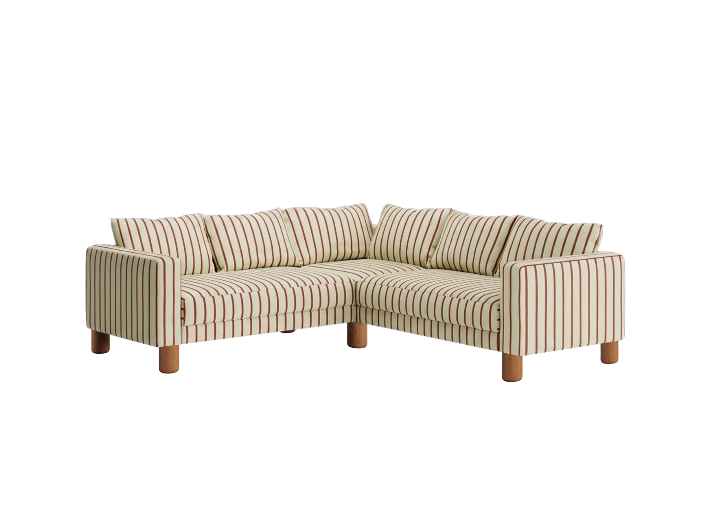 The Essential Corner Sectional (5 Seat) in Hemp Blend