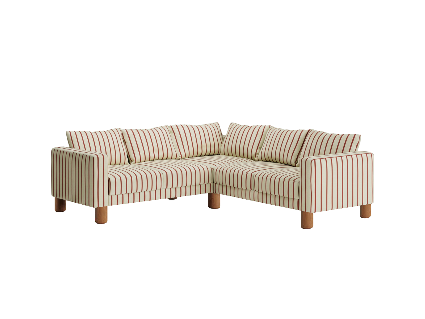 The Essential Corner Sectional (5 Seat) in Hemp Blend