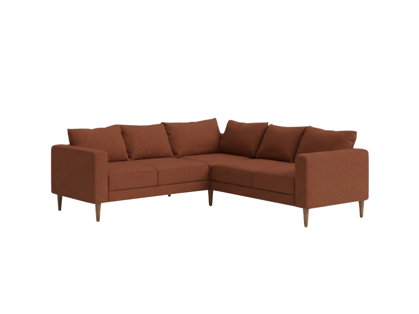 The Essential Corner Sectional (5 Seat) in Hemp Blend