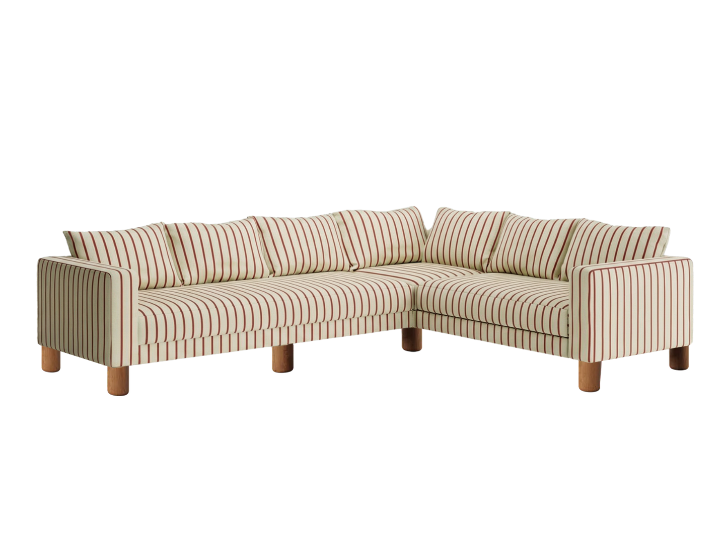 The Essential Corner Sectional (6 Seat) in Hemp Blend