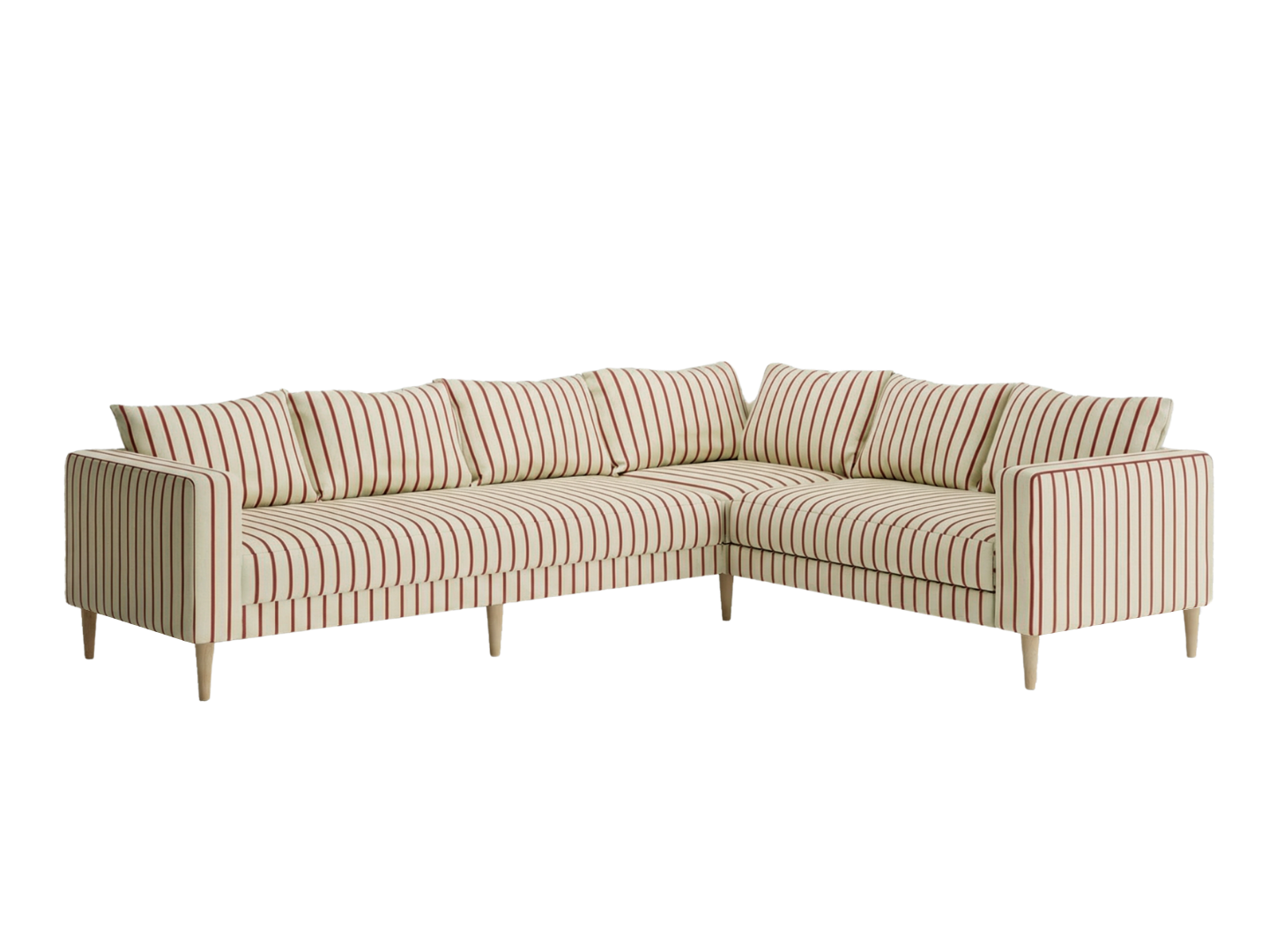 The Essential Corner Sectional (6 Seat) in Hemp Blend