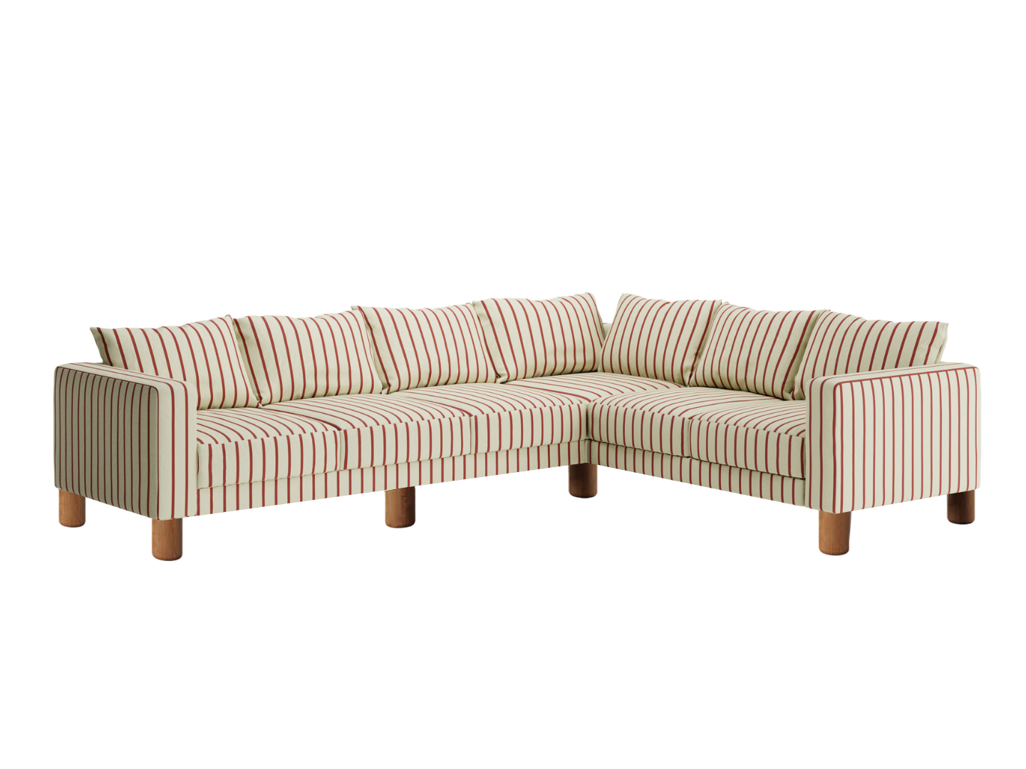 The Essential Corner Sectional (6 Seat) in Hemp Blend