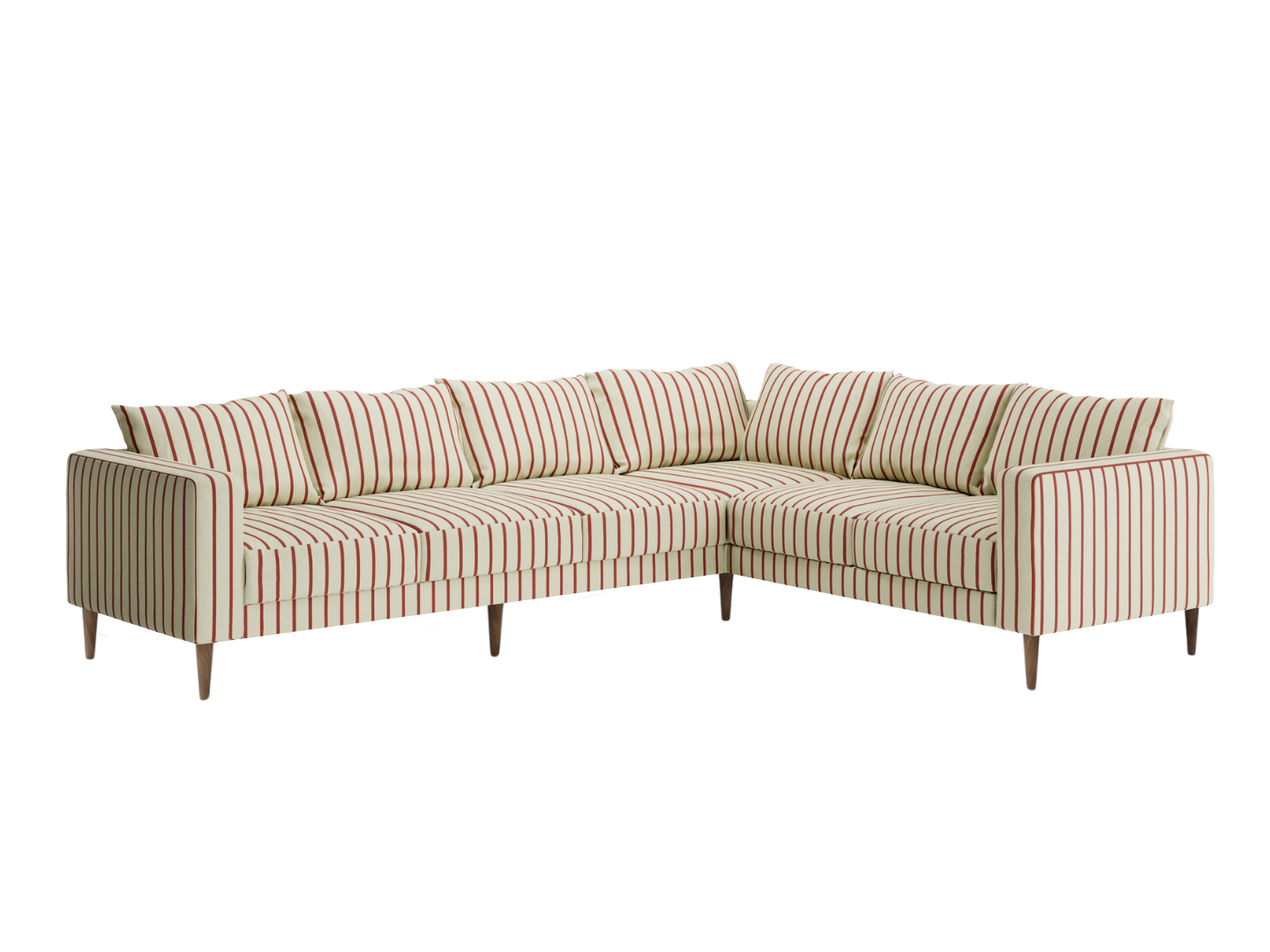 The Essential Corner Sectional (6 Seat) in Hemp Blend
