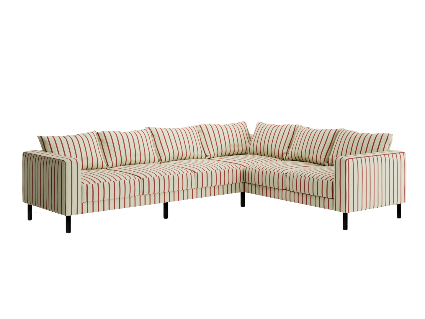 The Essential Corner Sectional (6 Seat) in Hemp Blend