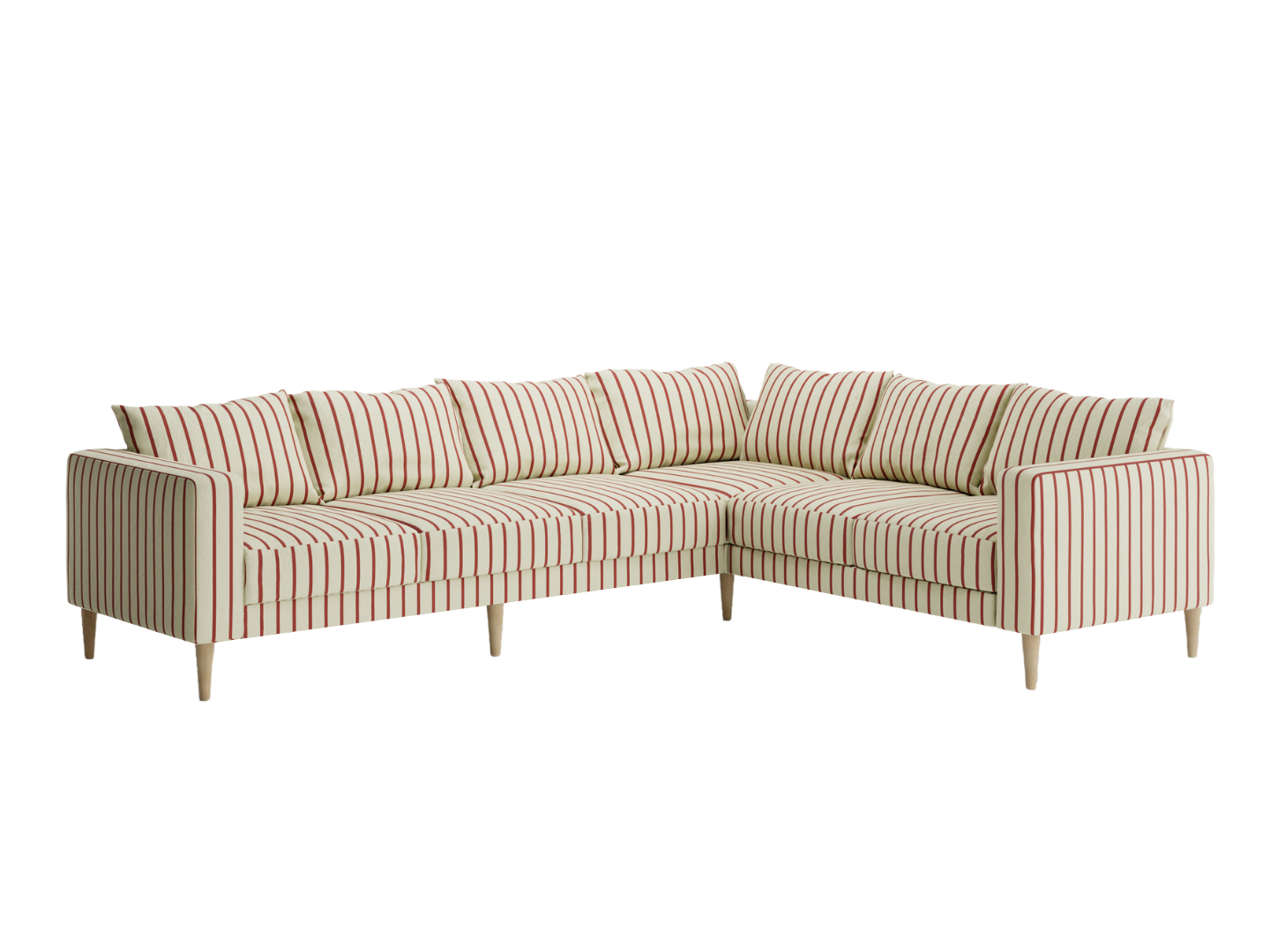 The Essential Corner Sectional (6 Seat) in Hemp Blend