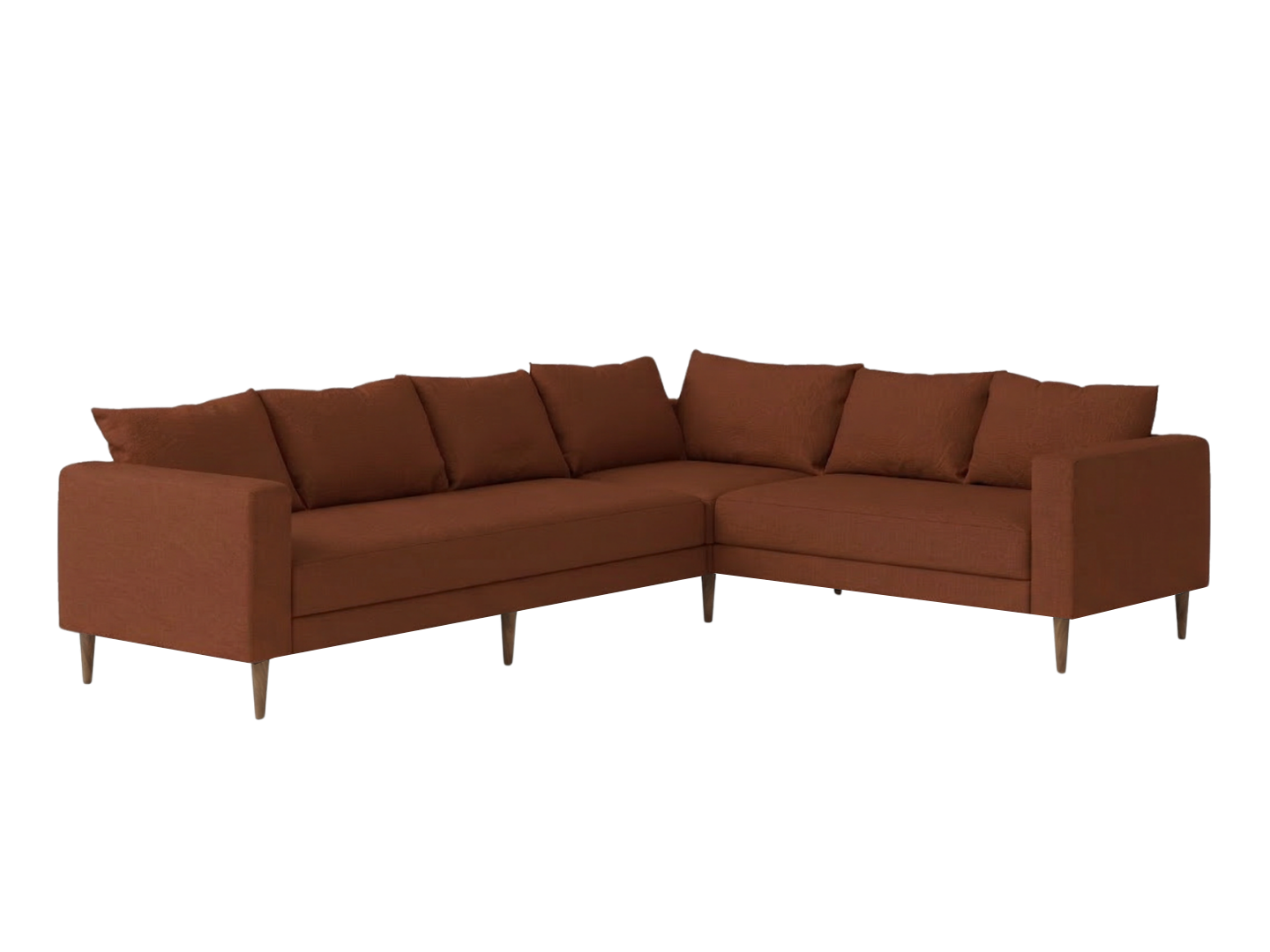 The Essential Corner Sectional (6 Seat) in Hemp Blend