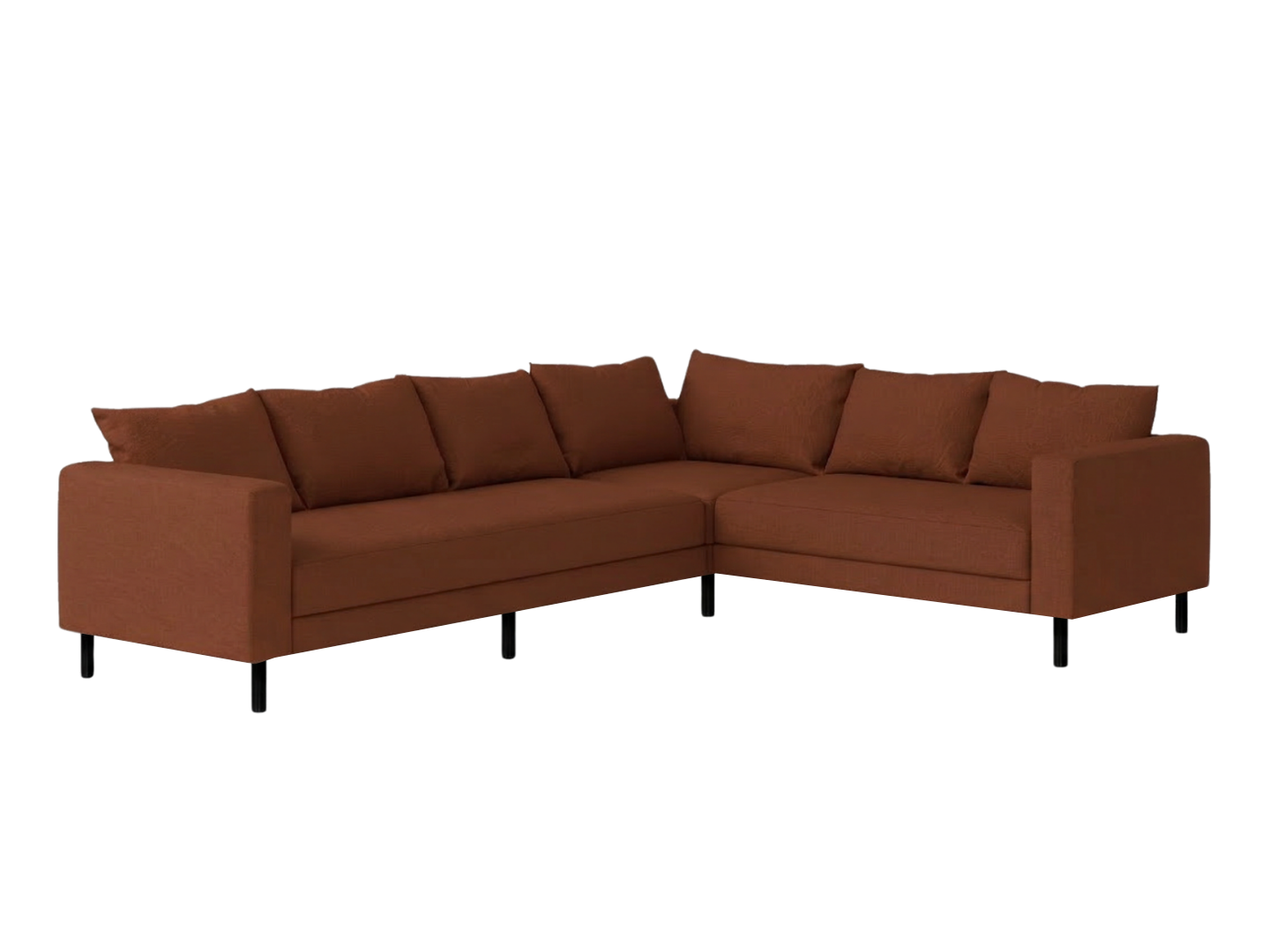 The Essential Corner Sectional (6 Seat) in Hemp Blend