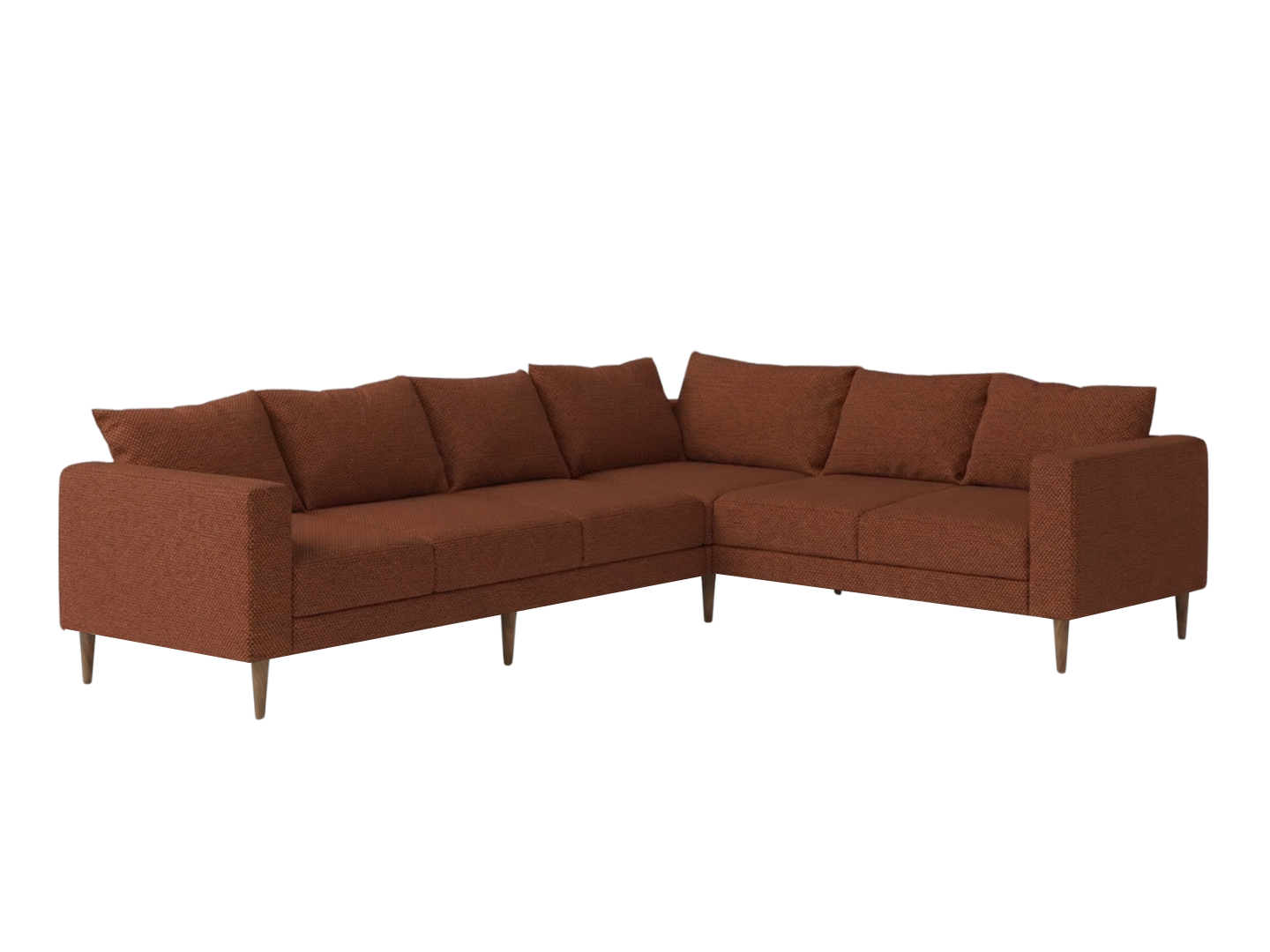 The Essential Corner Sectional (6 Seat) in Hemp Blend