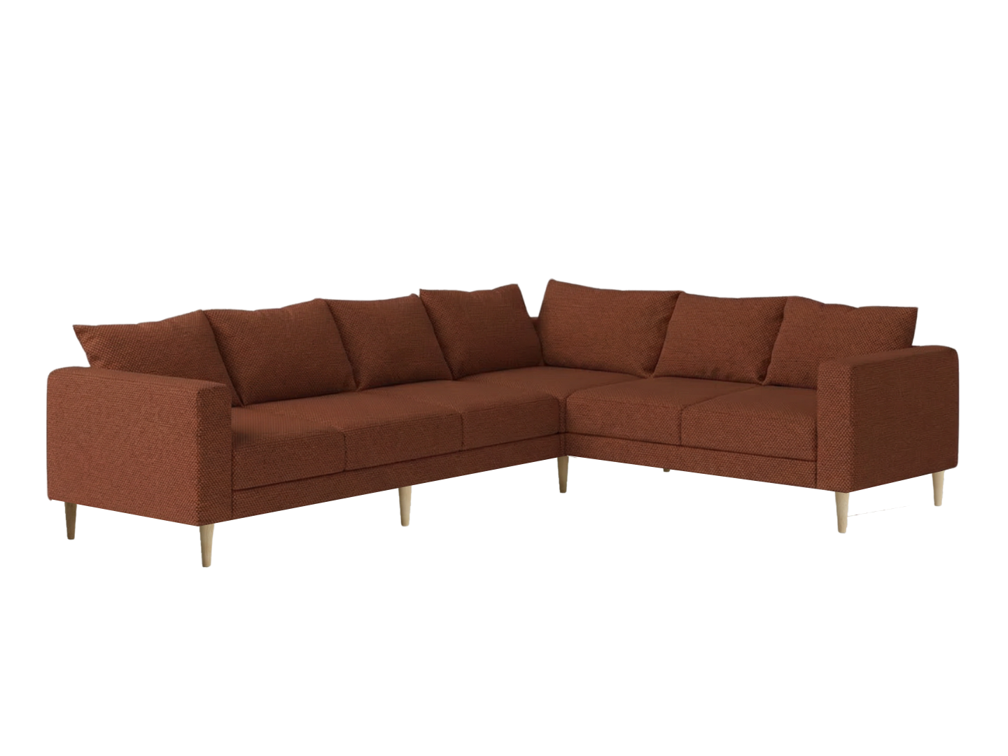 The Essential Corner Sectional (6 Seat) in Hemp Blend