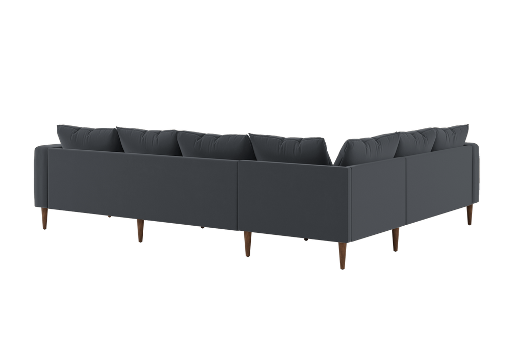 The Essential Corner Sectional (6 Seat) in Recycled Velvet