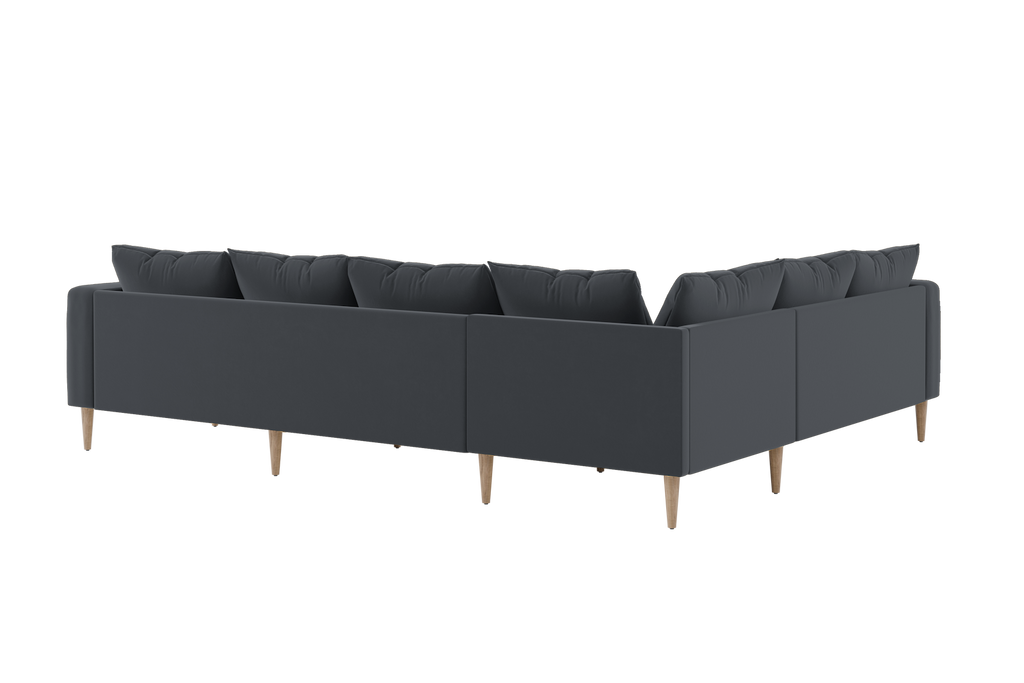 The Essential Corner Sectional (6 Seat) in Recycled Velvet