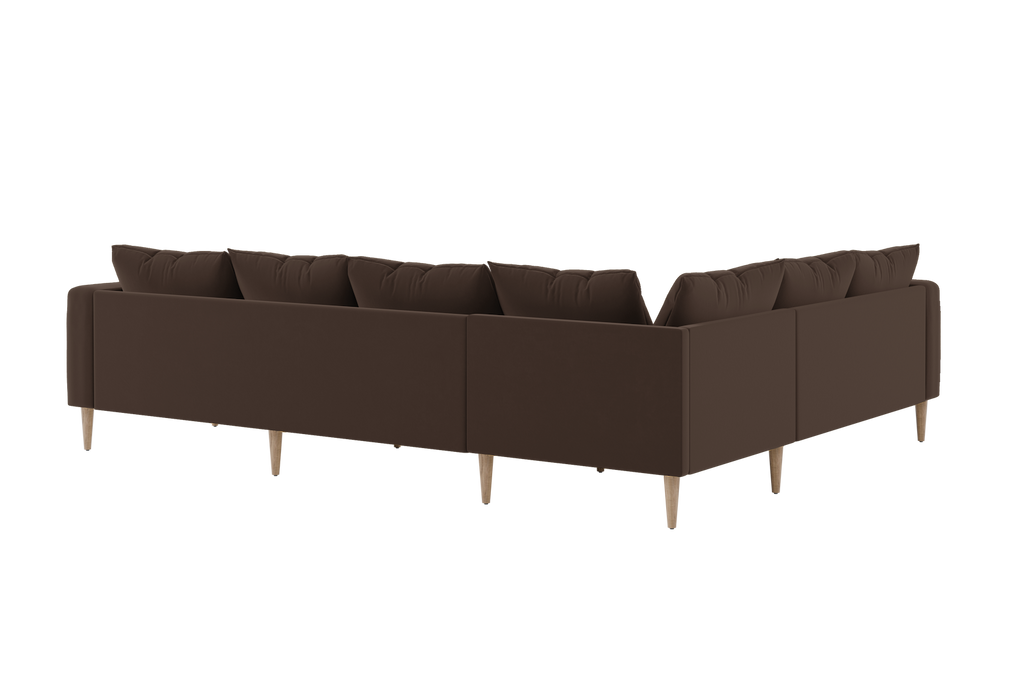 The Essential Corner Sectional (6 Seat) in Recycled Velvet