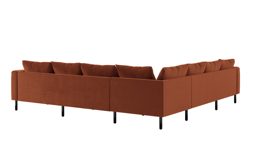 The Essential Corner Sectional (7 Seat) in Recycled Velvet