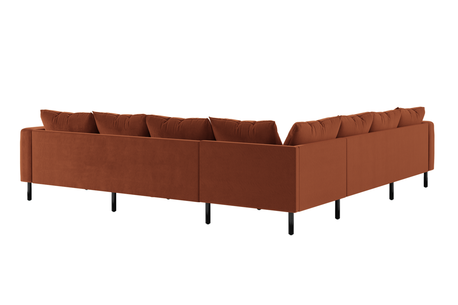 The Essential Corner Sectional (7 Seat) in Recycled Velvet