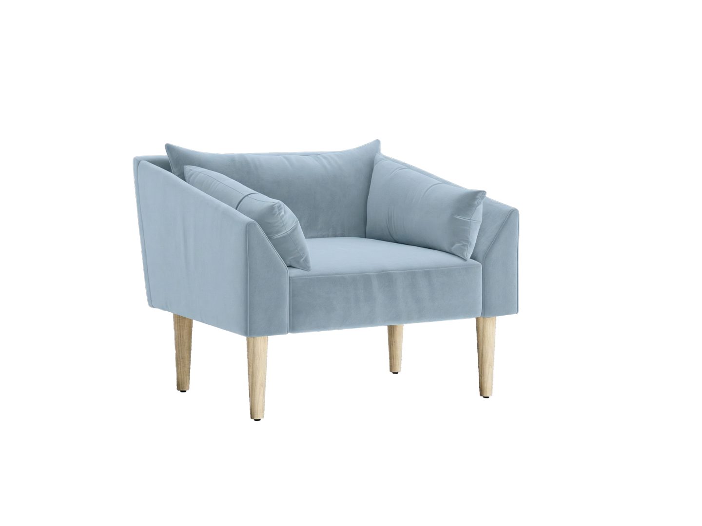 The Essential Chair in Recycled Velvet
