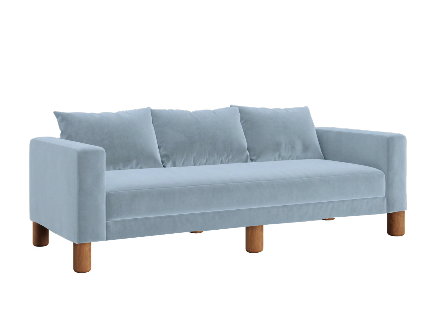 The Essential Sofa in Recycled Velvet